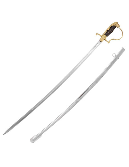 Duitse officiële sabel leeuwenkop