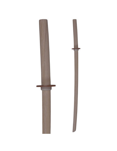 Bokken de madera para prácticas