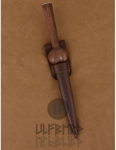 Daga testicular con funda