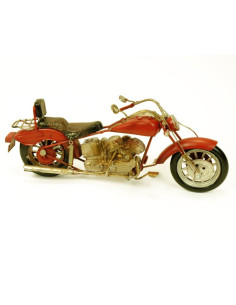 Miniatura moto antigua Chopper
