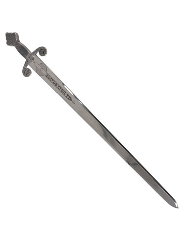 Espada de San Fernando III en Plata