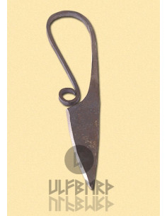 Handgeschmiedetes mittelalterliches Messer