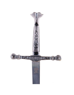 Carlos V briefopener, 26 cm. 2