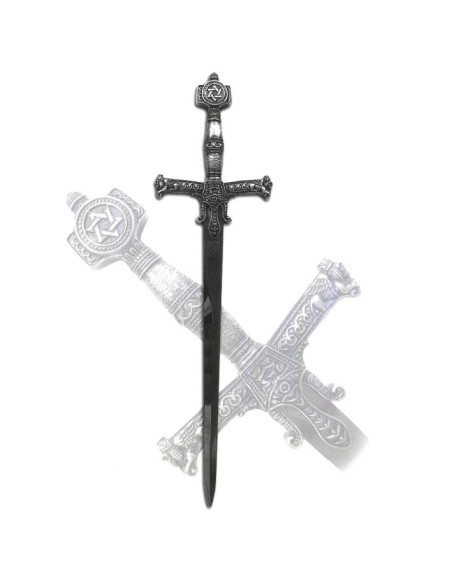 Solomon briefopener, 26 cm.