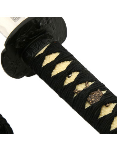 Zwarte katana Marto
