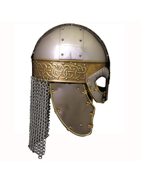 Beowulf middeleeuwse helm met vizier