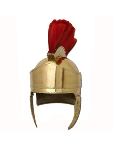 Griekse helm met pluim