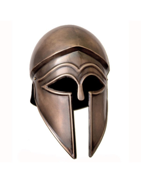 Italo-korinthischer Helm, antikes Finish