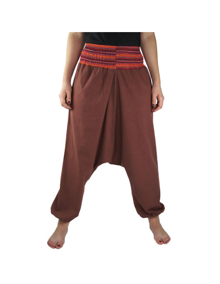 Pantalón ancho Jessie, rojo marsala Pantalón ancho Jessie, rojo marsala
