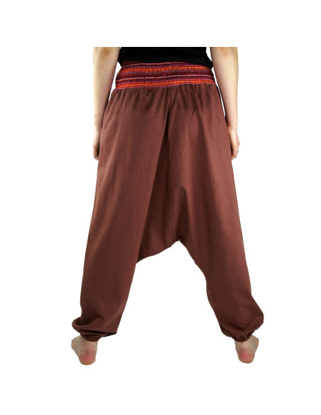 Jessie broek met wijde pijpen, Marsala rood
