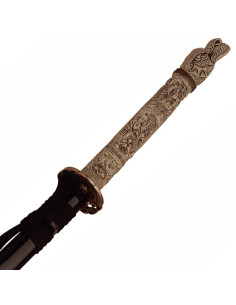 Udødelig Katana med elfenbenshåndtag 2
