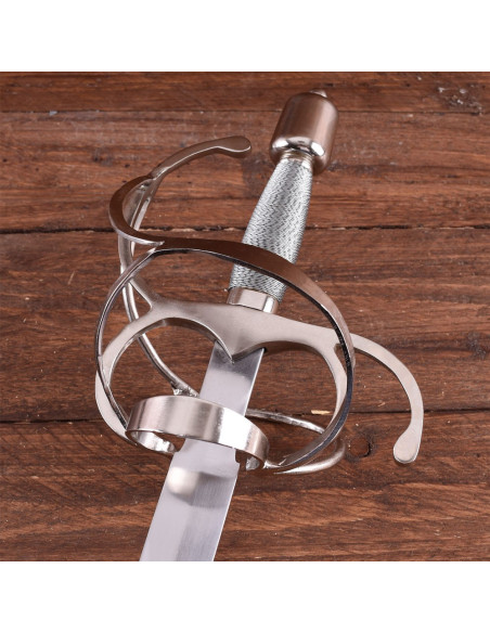 rapierzwaard met breed blad