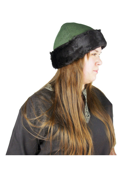 Gorro Vikingo Ulf Verde
