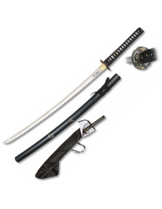 Karbonstahl Katana + Hülle + Halterung