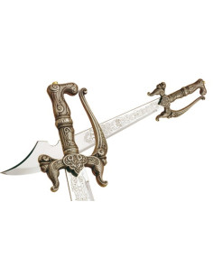 Espada Alfanje en Plata