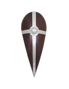 Escudo normando con cruz