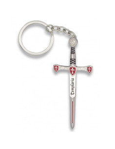 Templar sværd nøglering