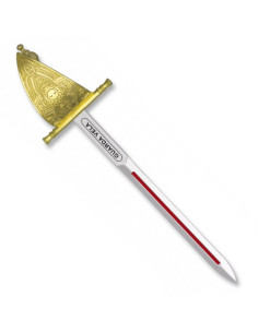 Miniespada Guarda Vela Zinc
