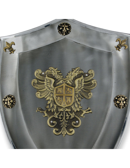 Rustikaler schwarzer Prinzenschild