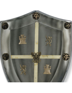Rustikaler schwarzer Prinzenschild 2