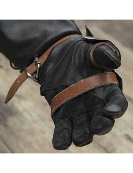 Mittelalterliche Pfadfinderhandschuhe