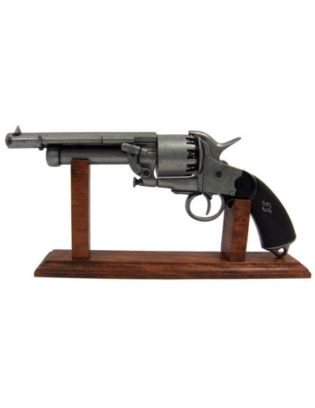 Holzhalterung für Revolver