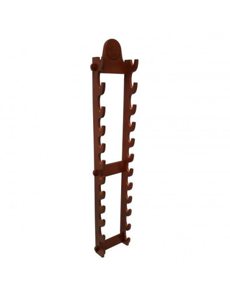 Aussteller mit 12 Pistolen zum Aufhängen an der Wand