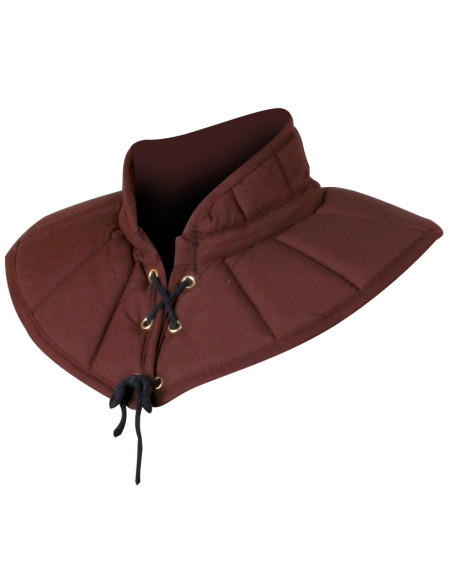 Gewatteerde veterkraag