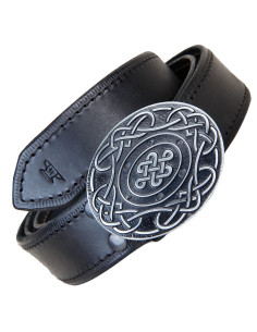 Keltische lederen riem