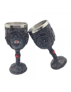 Chalice Knights Templar, 18 cm.