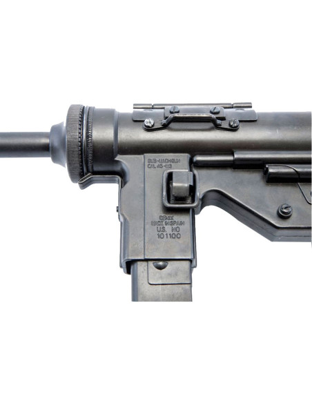 Ametralladora M3 Grease Gun USA Segunda Guerra Mundial