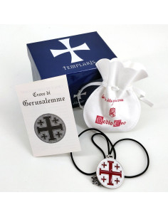 Colgante Cruz de Jerusalén (3,3 cms.)