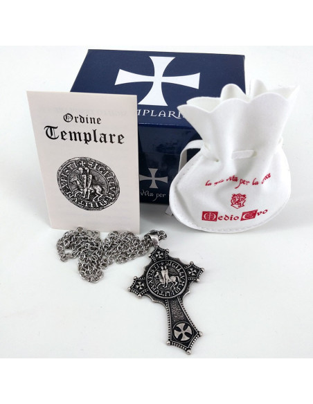 Kors vedhæng Templeriddere