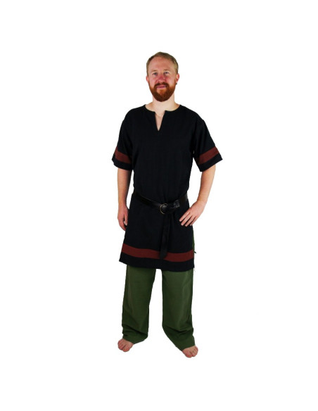 Zwart-rode Romeinse tuniek