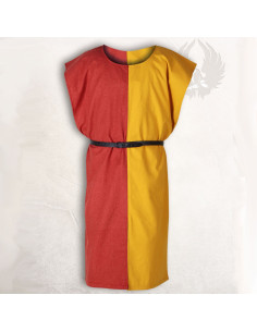 Sobrevesta medieval Ignaz, Rojo-Amarillo