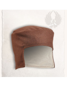 Mittelalterlicher brauner Mützenhut