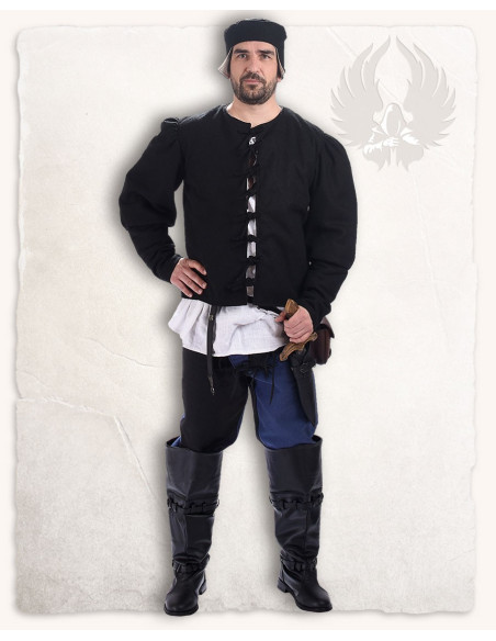 Sombrero medieval Cap negro