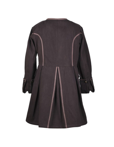 Braune Blackbeard-Piratenjacke