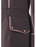 Chaqueta Pirata Barbanegra marrón