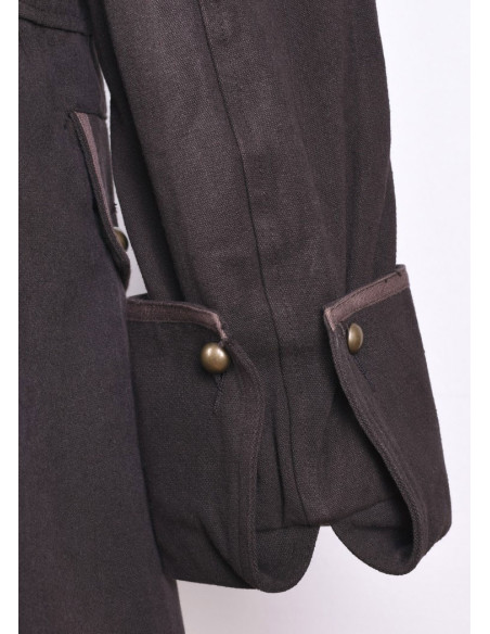 Chaqueta Pirata Barbanegra marrón