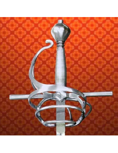 Espada Rapiera Italiana funcional, siglo XVII