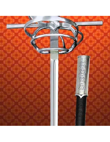Funktionelt italiensk Rapier-sværd, 1600-tallet