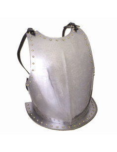 Peto medieval en acero, ajustable