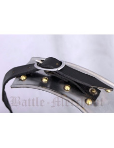 Peto medieval en acero, ajustable 2
