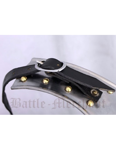 Peto medieval en acero, ajustable