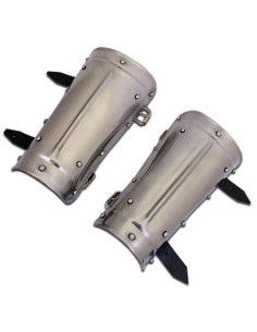 Protectores brazos guerrero medieval