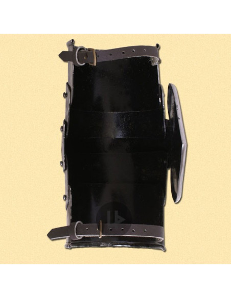 Paar mittelalterliche Ellbogenschützer aus Stahl