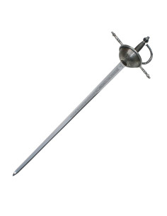 Spanisches Tizona-Schwert, rustikale Ausführung, s. XVII