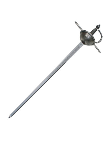 Espada Tizona Española, acabado rústico, s. XVII