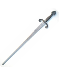 Espada Alfonso X rústica, puño costillas 2